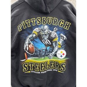 Pittsburgh Steelers Sweatshirt Mens XL Hoodie Black